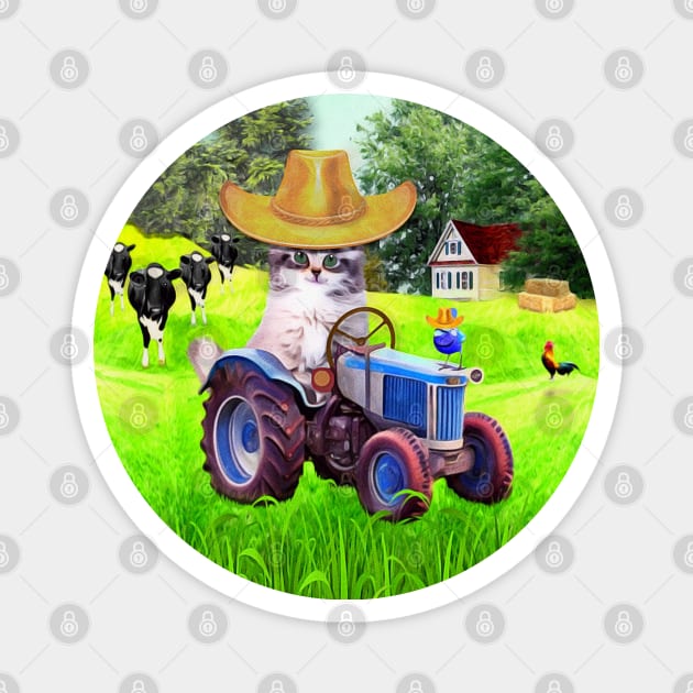 Support your Local Farmer Magnet by KC Morcom aka KCM Gems n Bling aka KCM Inspirations